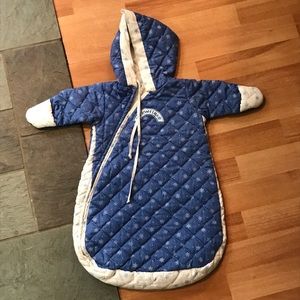 Carter's Newborn Blue Snowsuit